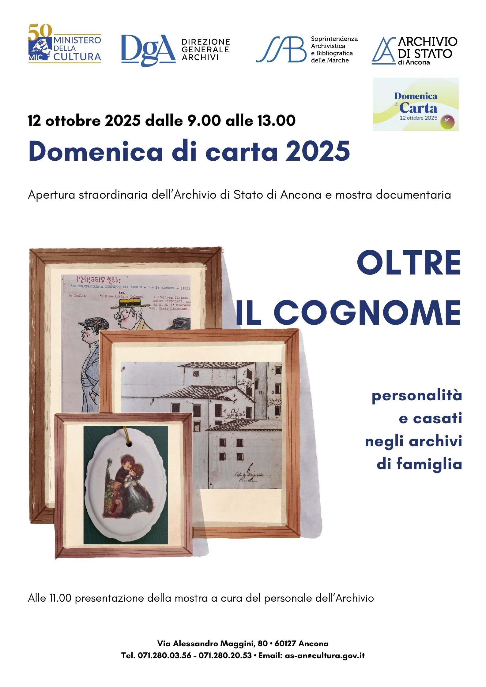 Domenica di Carta 2025, locandina